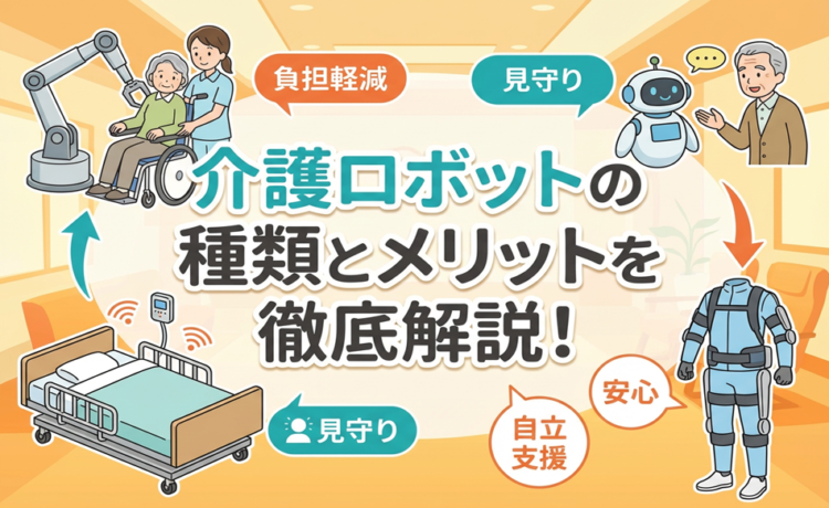 介護ロボットの種類とメリットを徹底解説｜用途別にわかる選び方ガイド