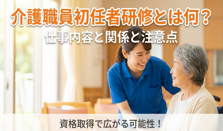 介護職員初任者研修とは何? 仕事内容との関係と注意点